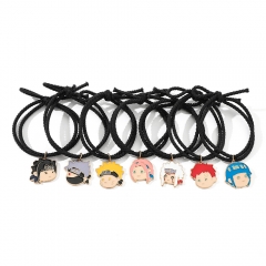 7 Styles Naruto Anime Hair Ring Head Rope