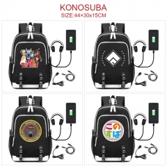 7 Styles Kono Subarashii Sekai ni Shukufuku wo! Anime Cosplay Cartoon Canvas Colorful Backpack Bag