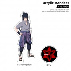 2 Styles Naruto Cosplay Cartoon Anime Standing Plate