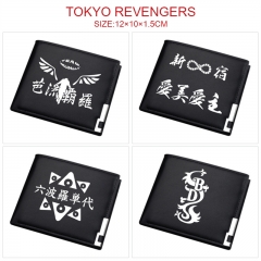 7 Styles Tokyo Revengers Cartoon Pattern PU Coin Purse Anime Wallet