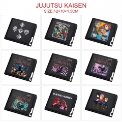 10 Styles Jujutsu Kaisen Cartoon Pattern PU Coin Purse Anime Wallet