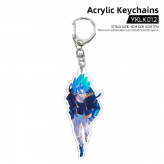 2 Styles Dragon Ball Z Cosplay Cartoon Anime Acrylic Keychain