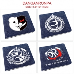 7 Styles Danganronpa: Trigger Happy Havoc Cartoon Pattern PU Coin Purse Anime Wallet