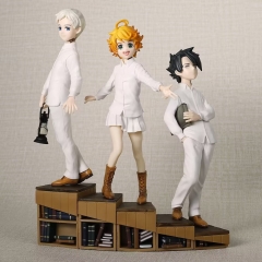 20CM 3 Styles The Promised Neverland Emma/Norman/Ray Anime PVC Figures