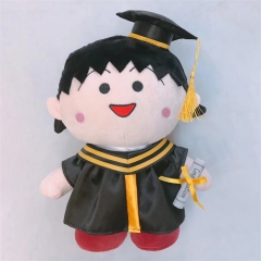 37CM Chibi Maruko Chan Graduation Anime Plush Toy Doll