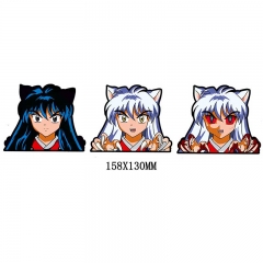 Inuyasha Anime 3D Stickers