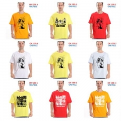 42 Styles One Piece Character Cotton Anime T Shirt