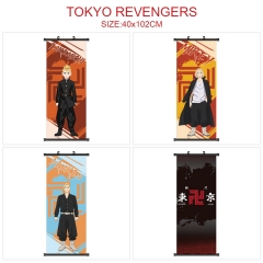 40*102CM 6 Styles Tokyo Revengers Cartoon Wallscrolls Waterproof Anime Wall Scroll