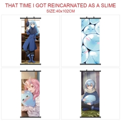40*102CM 5 Styles That Time I Got Reincarnated as a Slime Cartoon Wallscrolls Waterproof Anime Wall Scroll