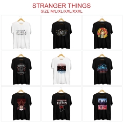 12 Styles Stranger Things Color Printing Anime T Shirt