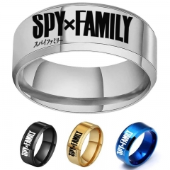 8 Styles SPY×FAMILY Cosplay Alloy Anime Ring