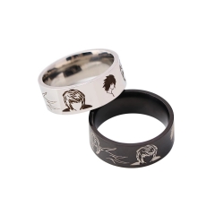 2 Styles Death Note Cosplay Alloy Anime Ring