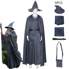 The Lord of the Rings Cos Gandalf Character Anime Costume Set