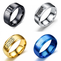 16 Styles Stranger Things Cosplay Alloy Anime Ring
