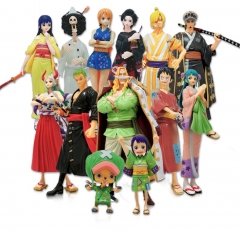 13 Styles One Piece Luffy/Sanji/Law/Nami/Tony Tony Chopper Anime Figures