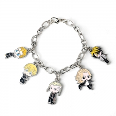 Tokyo Revengers Alloy Anime Bracelet Bangles Wristband