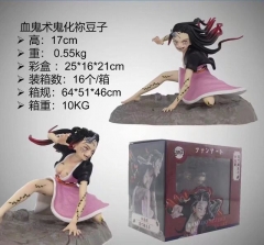 17cm Demon Slayer: Kimetsu no Yaiba GK Kamado Nezuko Action Anime PVC Figure Toy