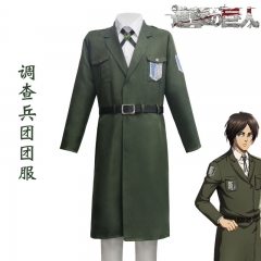 Attack on Titan / Shingeki No Kyojin Survey Corps Cosplay Anime Cartoon  Anime Costume Set
