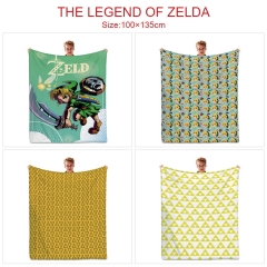 4 Styles 100x135CM The Legend Of Zelda Quilt Double Printed Anime Summer Blanket