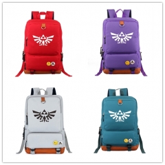 7 Styles The Legend Of Zelda Anime Backpack Bags