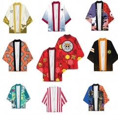 9 Styles One Piece Printing Cosplay Anime Kimono