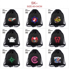 14 Styles SK∞/SK8 the Infinity 3D Digital Print Anime Drawstring Bag