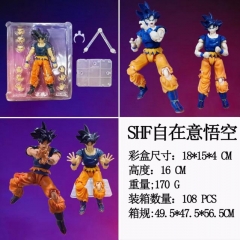 16CM Dragon Ball Z SHF Anime Figure Goku PVC Action Figure Toy