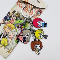 The Seven Deadly Sins Anime Alloy Keychain