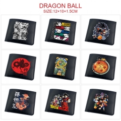 9 Styles Dragon Ball Z Cosplay Cartoon PU Anime Wallet Purse