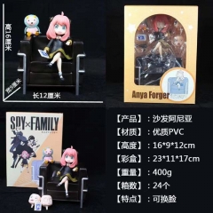 16CM SPY×FAMILY Anya Forger Can Change Face PVC Action Figure Toy