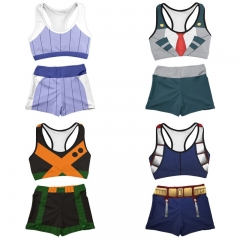 5 Styles Boku no Hero Academia / My Hero Academia Cosplay 3D Printing Anime SwimSuit Swimwear