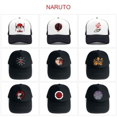 10 Styles Naruto Baseball Cap Anime Sports Hat