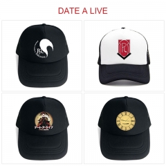 7 Styles Date A Live Baseball Cap Anime Sports Hat