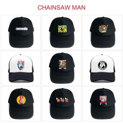 9 Styles Chainsaw Man Baseball Cap Anime Sports Hat