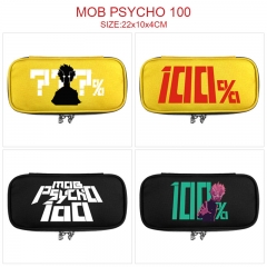 4 Styles Mob Psycho 100 Cosplay Cartoon Colorful Anime Pencil Bag Box