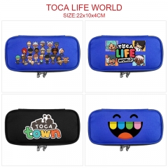 4 Styles Toca Life World Cosplay Cartoon Colorful Anime Pencil Bag Box