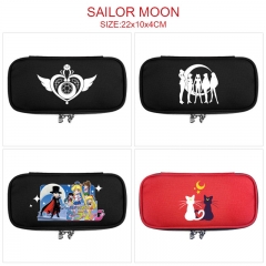 4 Styles Pretty Soldier Sailor Moon Cosplay Cartoon Colorful Anime Pencil Bag Box