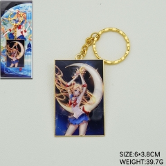 Pretty Soldier Sailor Moony Cartoon Cute Anime Alloy Keychain