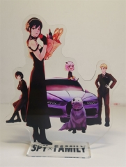 2 Styles Spy x Family Cartoon Acrylic Anime Standing Plates