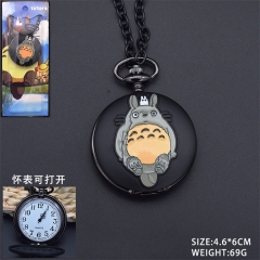 (With Light) 2 Styles My Neighbor Totoro Cartoon Cute Anime Alloy Watch Clock