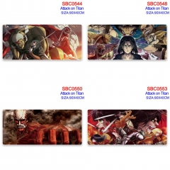 15 Styles ( 40*90*0.3CM) Attack on Titan/Shingeki No Kyojin Anime Mouse Pad