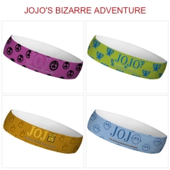 4 Styles JoJo's Bizarre Adventure Cartoon Color Printing Sweatband Anime Headband