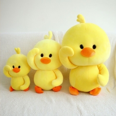 5 Sizes Cartoon Yellow Duck Anime Plush Toy Doll