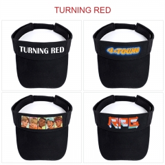 4 Styles Turning Red Baseball Cap Anime Sports Hat