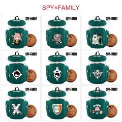 10 Styles Spy×Family Canvas Anime Backpack Bag