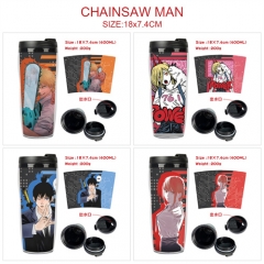 6 Styles Chainsaw Man Cartoon Anime Water Cup