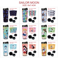 9 Styles Pretty Soldier Sailor Moon Cartoon Anime Water Cup