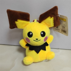 10CM 24PCS/SET Pokemon Pikachu Cartoon Anime Plush Toy Pendant