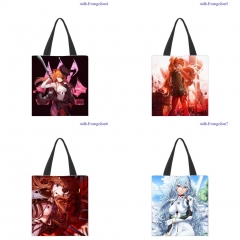 7 Styles 33*38cm EVA/Neon Genesis Evangelion Cartoon Pattern Canvas Anime Bag