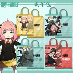 7 Styles 35*43cm SPY×FAMILY Anime Canvas Bag